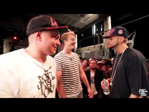 Brian Damage + Philipp Quh vs  Mighty Mo + Nedal Nib // DLTLLY RapBattle (Splash 17) // 2014