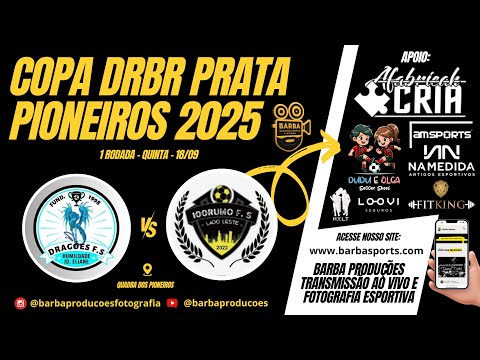Dragões vs 100 Rumo - 1ª rodada - Copa DRBR Pioneiros Prata 2025