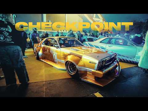 Underground JDM Car Meet at Tokyo Tower!  | Checkpoint in Japan (4K)