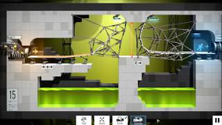 Bridge Constructor: Portal (Test Chambers 15 - 19) - Successes & Failures