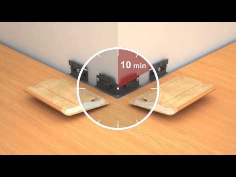 mitre corners / Eckleisten