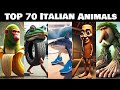 Top 70 Italian Brainrot Animals
