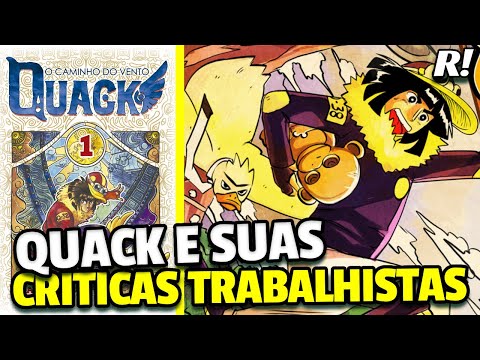UMA SOCIEDADE DE ANIMAIS, PIRATAS E MUITA DIVERSÃO! QUACK, O CAMINHO DO VENTO!
