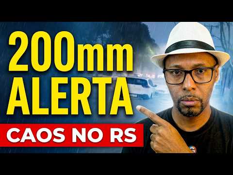 URGENTE: Temporal com Granizo e Ventos de 100km/h