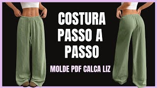 Vídeo de CALCA LIZ - MOLDE EM PDF