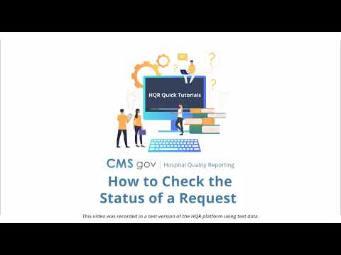 How to Check on Status of a Request