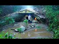 10 Days Living In A Cave Survival Alone In The Rainy Season Yang Bushcraft