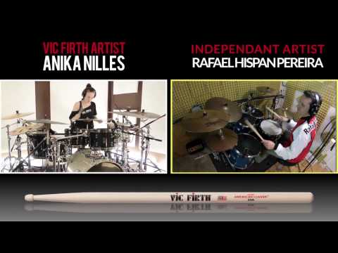 Vic Firth shed session Anika Nilles / Rafaël Hispan PEREIRA Non official  video