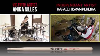 Vic Firth shed session Anika Nilles / Rafaël Hispan PEREIRA Non official  video