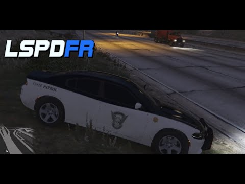 GTA V Mod LSPDFR Police Patrol Colorado State Patrol Resisting Arrest