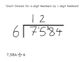 Y5/6 - how to use short division