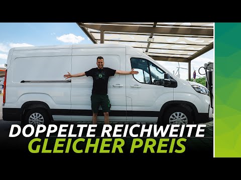 Maxus eDeliver 9: der Stern unter den Elektro-Transportern im Härtetest! 3,5 Tonnen auf der Autobahn
