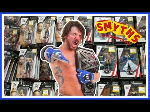 TOY HUNT!!! | AJ STYLES REVEALS A SECRET!!! Elite 56 | WWE Mattel Wrestling Figure Fun!!! #83
