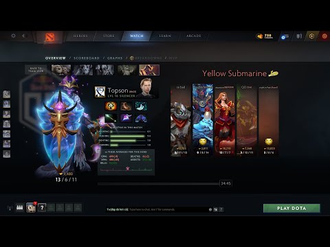 dota2mid Topson Silencer - OG vs Yellow Submarine - ESL One Germany 2020