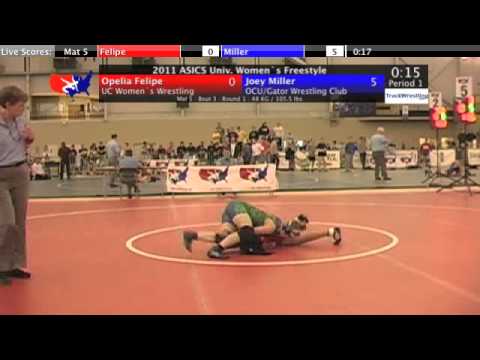 University Women 48kg - Joey Miller vs. Opelia Felipe