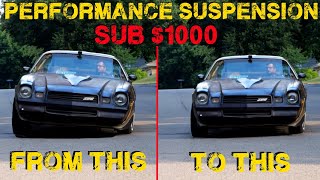 How to Handle on A Budget - Suspension Theory and Installation