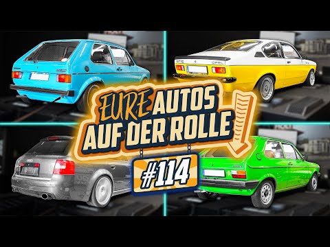 Der PERFEKTE Golf 1 SLEEPER! - Prüfstandstag Halle77 - MARCO nimmt EURE Autos ran!