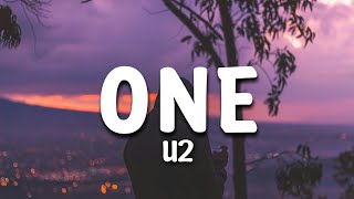 U2 - One Lyrics