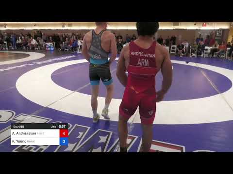 74 Kg Quarterfinal - Arman Andreasyan, Armenia Vs Kaleb Young, Hawkeye Wrestling Club 6672