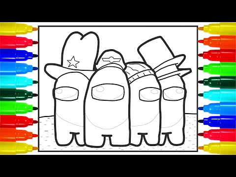 Among Us Coloring Pages