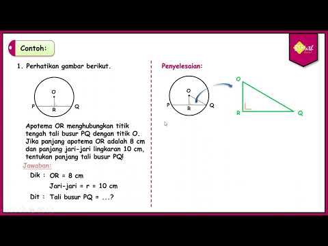 Tali Busur Lingkaran - Matematika SMA Kelas XI Kurikulum Merdeka