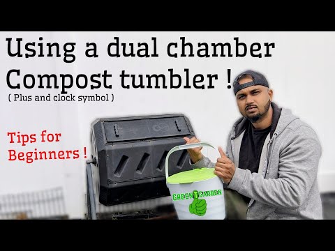 Dual Chamber Compost Tumbler  | Things You Need to Know | #composting #compost #gardening