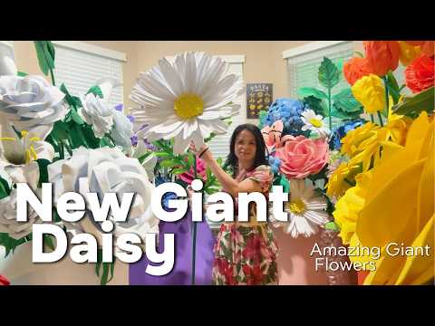 Giant Foam Yellow Daisy Tutorial — Cheerful DIY Flower