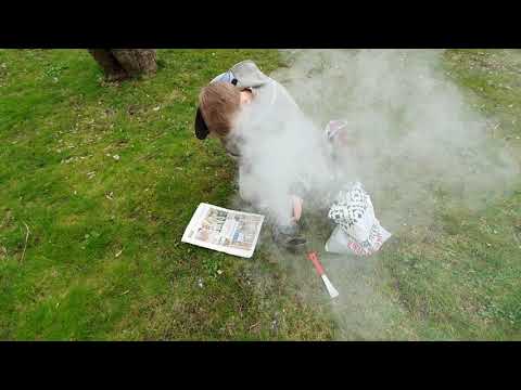 Tändning av rökpust