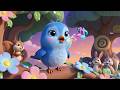 Tiny Blue Bird Goes Chirp Chirp Cheer Uplifting Nature Song Bird Sounds For Kids