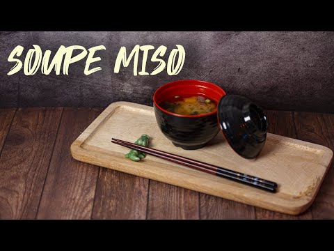 Recette Soupe miso japonaise