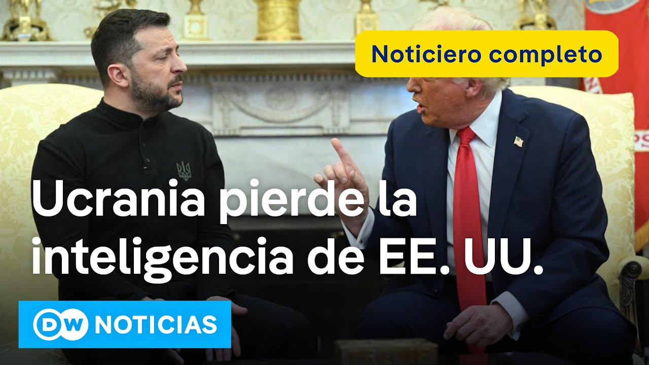 🔴 DW Noticias 4 de marzo: Trump pone fin a intercambio de información con Kiev [Noticiero completo]