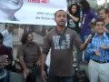 REVOLUTIONARY SONGS AT FREE BINAYAK SEN MUMBAI PROTEST