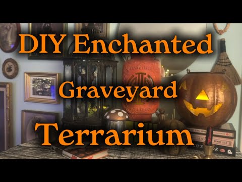 Gestalte mit mir ein von Studio Ghibli inspiriertes Friedhofs-Terrarium!