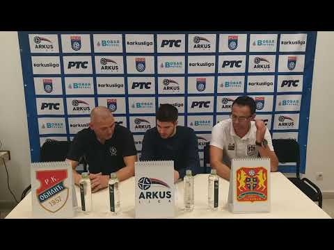 ARKUS liga 6. kolo / RK Obilić - RK Dubočica 54 / Konferencija za medije