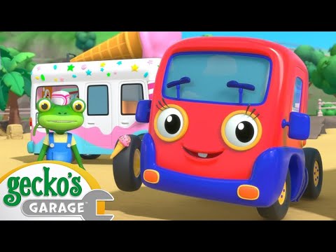 Ice Cream Thief | Baby Truck | Gecko's Garage | Kids Songs