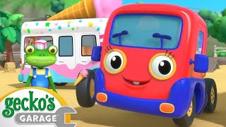 Ice Cream Thief | Baby Truck | Gecko's Garage | Kids Songs