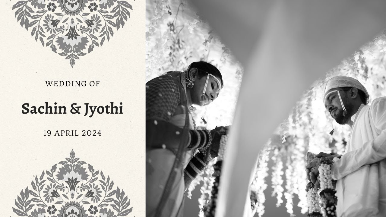 Cinematic wedding highlights 2024 | Sachin & Jyothi | OMM Pictures