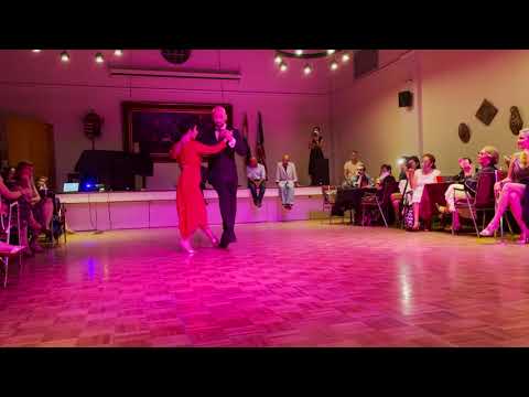 Adriana Salgado & Orlando Reyes dancing at UpTownGo
