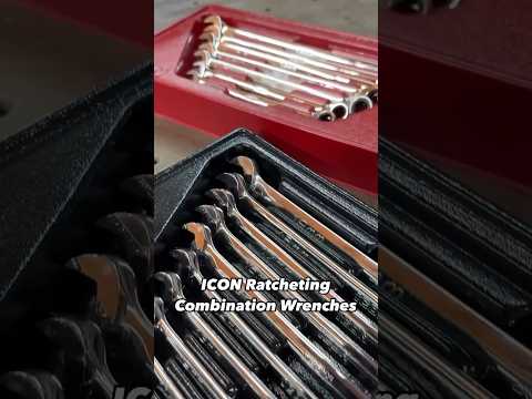 ICON Professional Stubby Metric Ratcheting Combination Wrench Set 10-Piece | WRSTM-10 | 64838