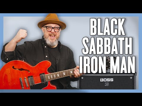 Learn to Play Iron Man by Black Sabbath Guitar Lesson + Tutorial