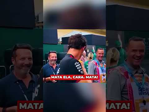 Bortoleto ZOANDO o Bearman com uma ARANHA FALSA 😂