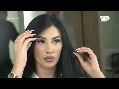 Brikenda djeg flokët me mashë, ja si - Për’puthen prapaskena