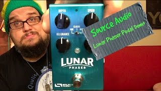 Video thumbnail for Source Audio Lunar Phaser Pedal Demo by Gino Matteo