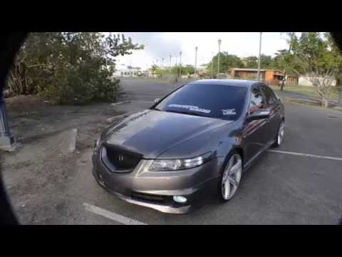 Ground Z3R0: Aired Out | Bagged 2008 Acura TL Type-S AccuAir eLevel/iLevel w/ Airforce Bags