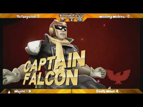 Tetsuya lol vs Wailing Walrus Santa Fe Smash Fiesta 2 Presented By Finalsmashtv