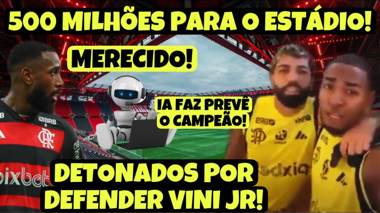 NEGÓCIO GIGANTE! PREFEITO AGILIZA 500 MILHÕES PARA O ESTÁDIO DO MENGÃO! JOGADORES DO FLA DETONADOS!