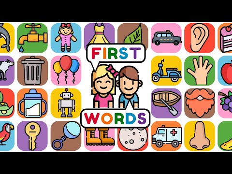 First Words Baby Flashcards Video