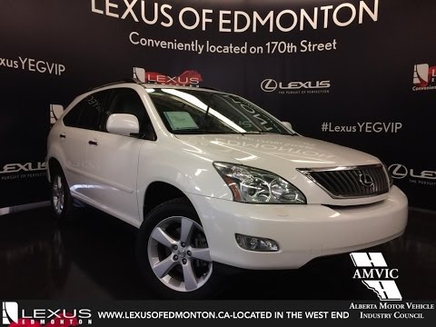 Used 2008 White Lexus RX 350 FWD Walkround Review | Edson Alberta