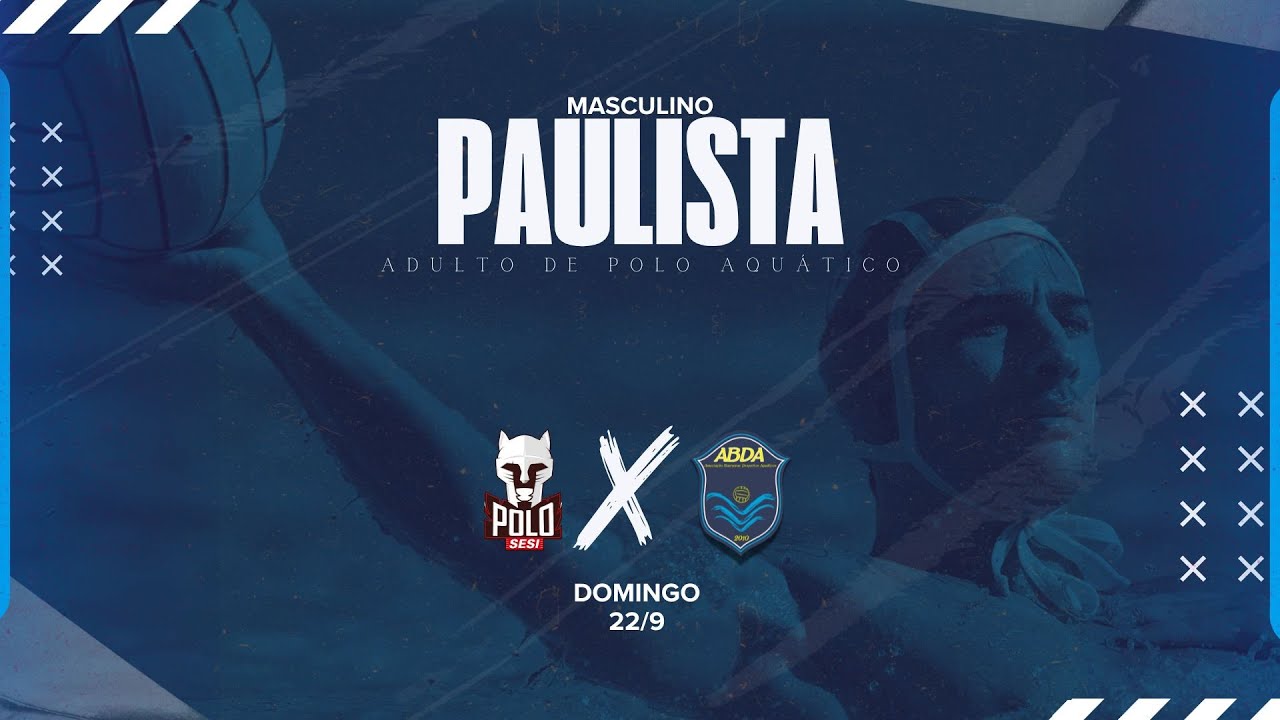 PAULISTA DE POLO AQUÁTICO - MASCULINO - SESI X ABDA- TV ABDA