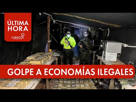 Golpe al narcotráfico: incautan una tonelada de cocaína en Nariño | Última Hora Caracol